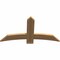 Ekena Millwork Bellingham Timber Gable Bracket, Western Red Cedar, 48"W x 26"H x 1 1/2"D x 5 1/2"F, 13/12 Pitch GBW048X26X0206BEL00SWR - alternate 5